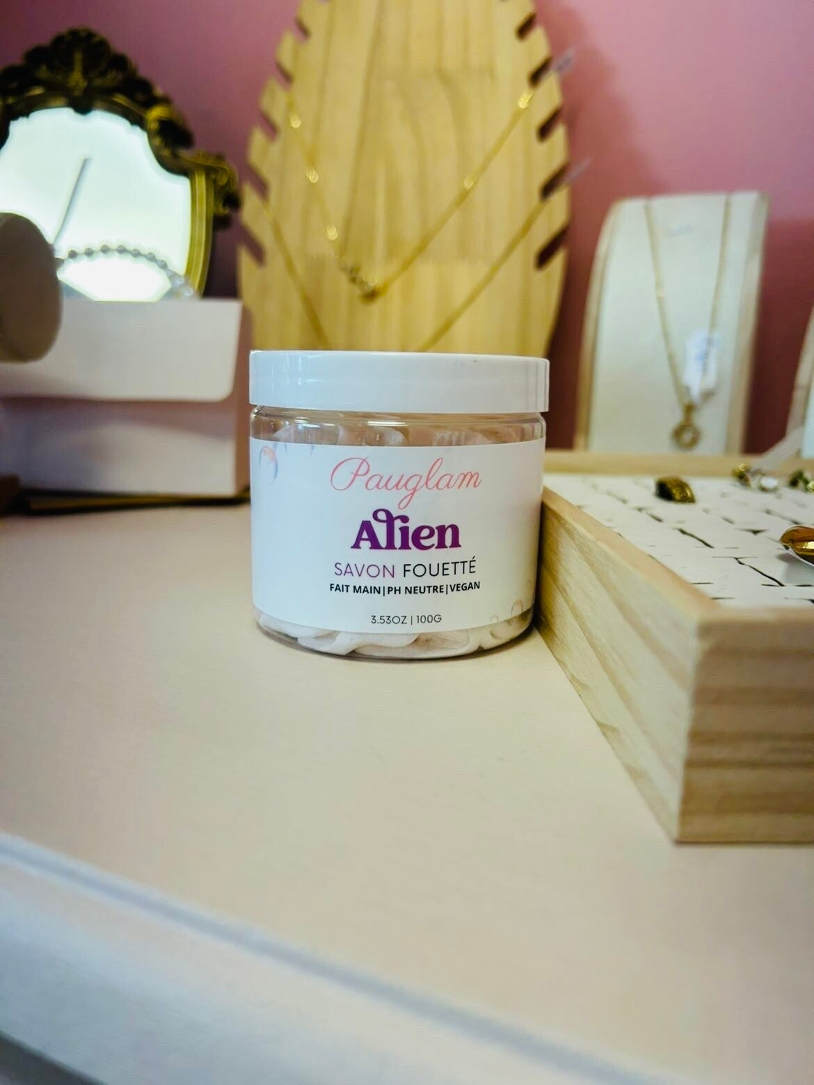 Savon fouetté : Alien