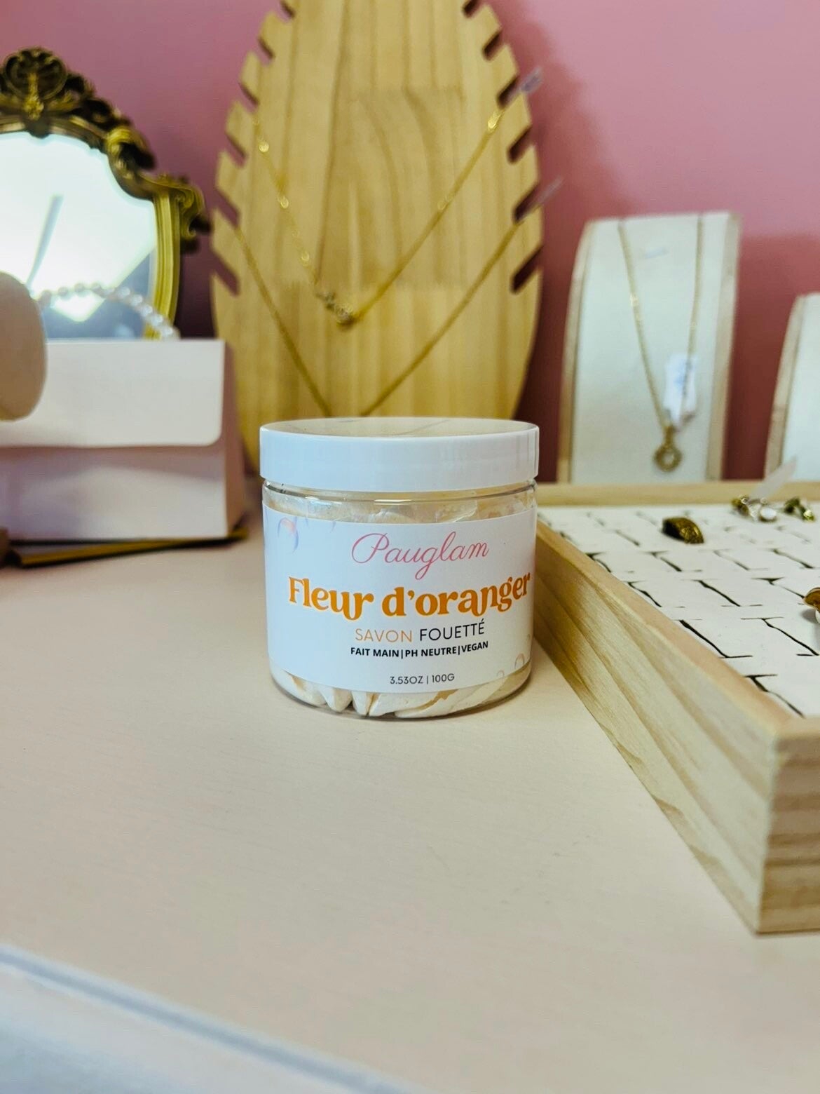 Savon fouetté : Fleur d’oranger