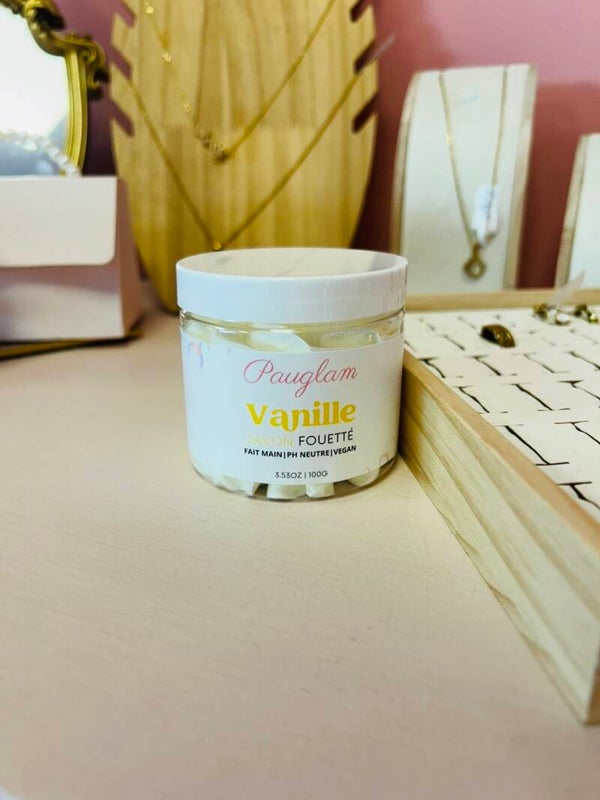 Savon fouetté : Vanille