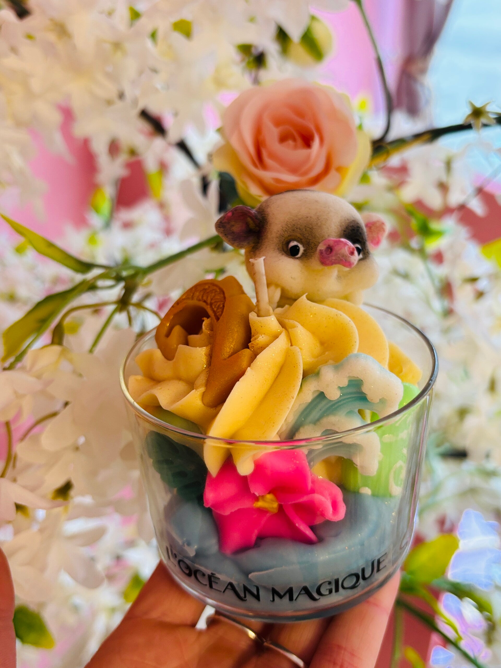 Bougie L’océan magique - vanille noisette