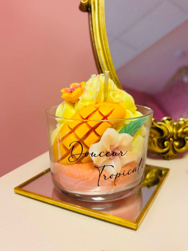 Bougie douceur Tropicale - Mangue