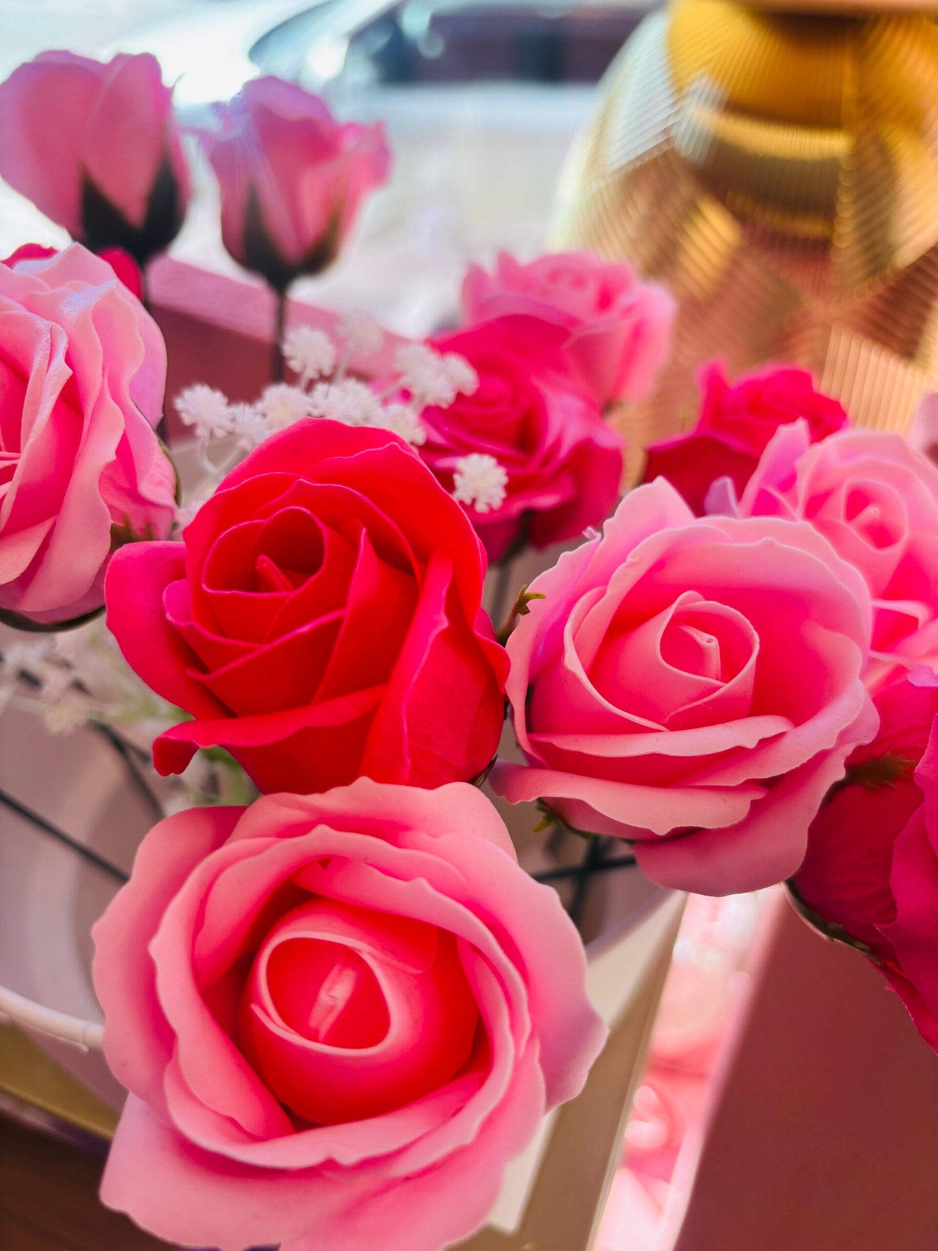 Roses de Savon  – Rose Vif