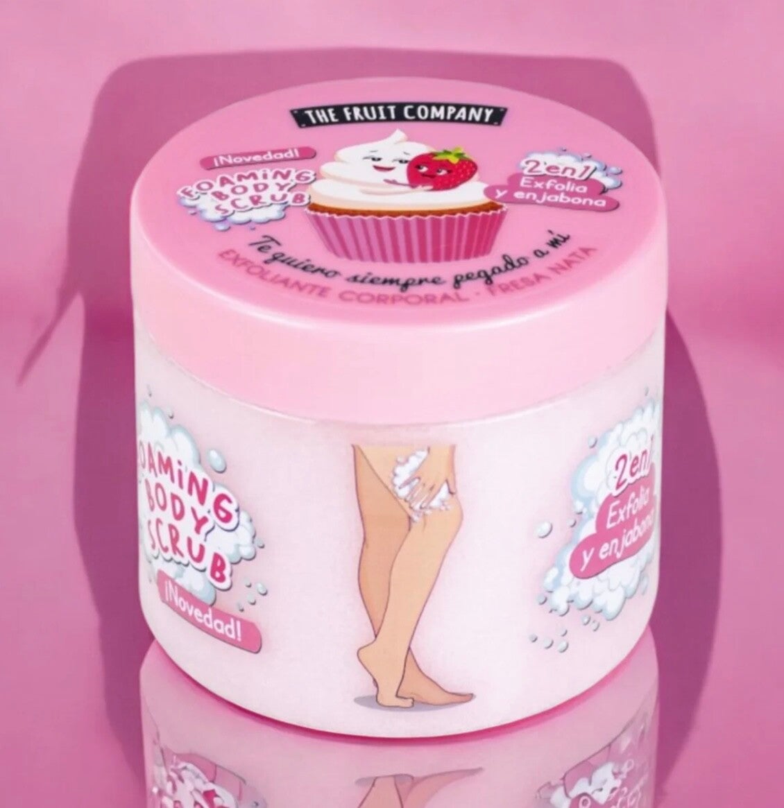 Gommage corps - Fraise chantilly