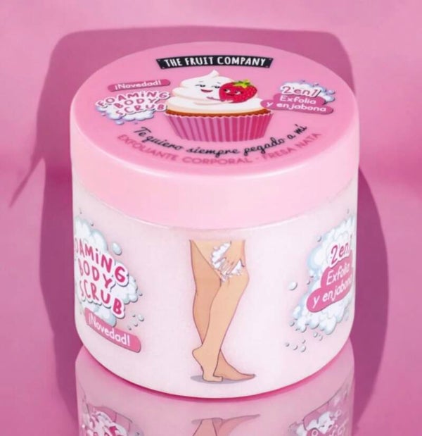 Gommage corps - Fraise chantilly