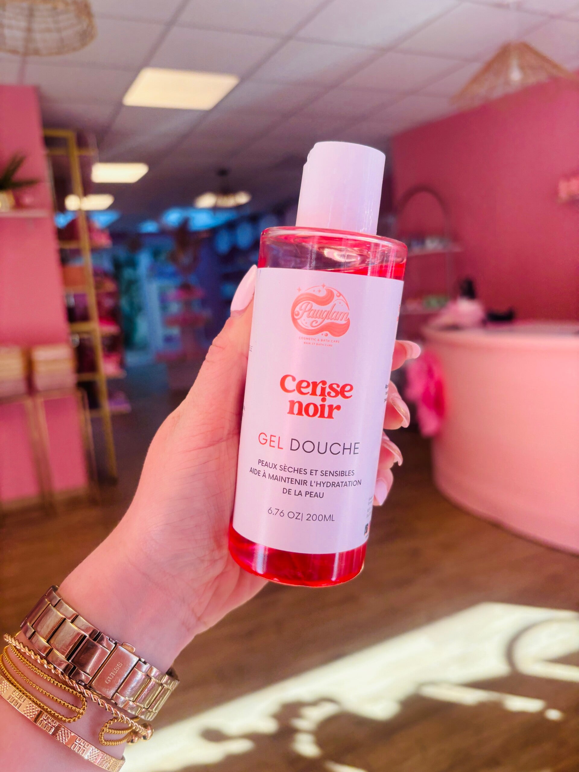 Gel douche - Cerise noir