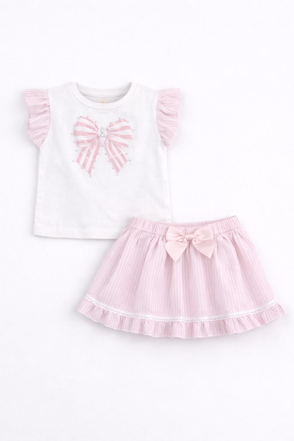 Baby meisjes set 2 delig(rose)
