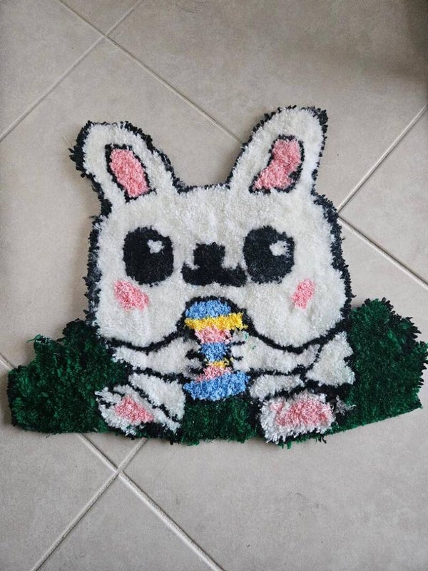 Easter Bunny Rug