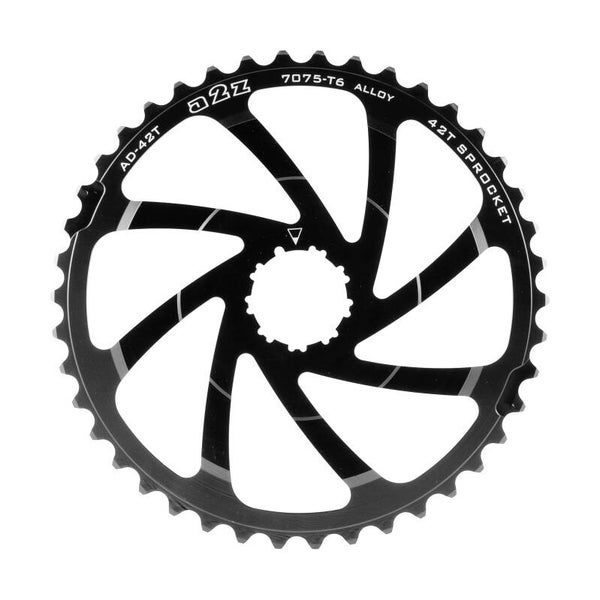 Wide Range Cassette Adapter Sprocket (48T, Black)