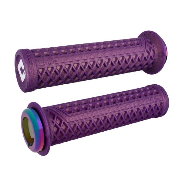 Vans v2.1 MTB Lock On Grips 135mm - Purple LE