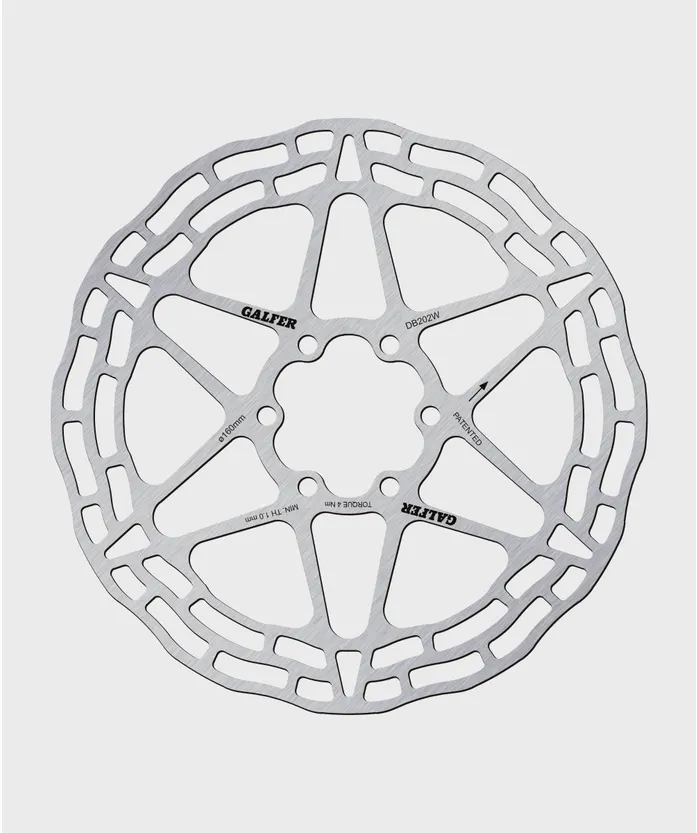 Galfer Wave Trial Disc Rotor - 6 Bolt