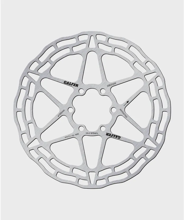 Galfer Wave Trial Disc Rotor - 6 Bolt