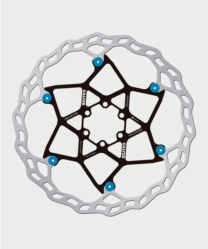 Galfer Wave Floating Disc Rotor - 6 Bolt
