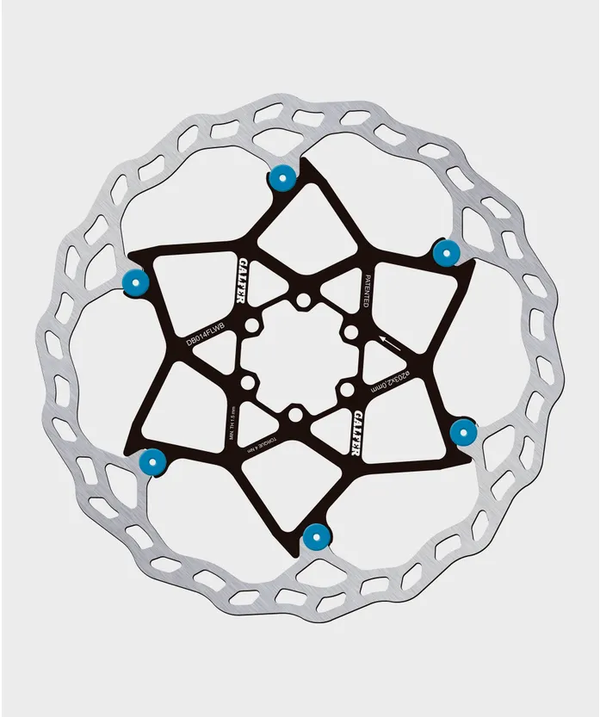 Galfer Wave Floating Disc Rotor - 6 Bolt