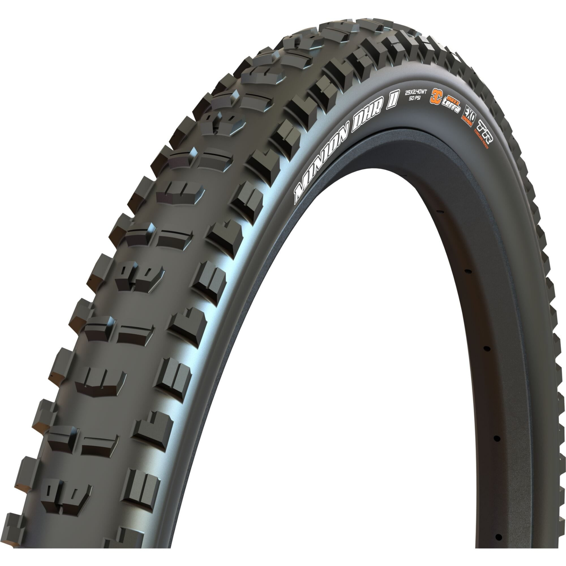 Minion DHR II 29 x 2.40WT 60 TPI Folding Dual Compound EXO Tubeless Tyre