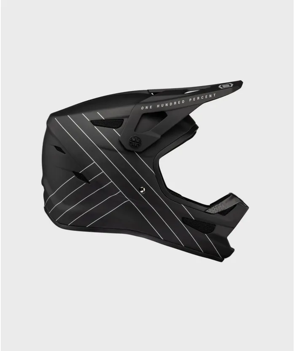 100% Status Helmet -  Essential Black XL