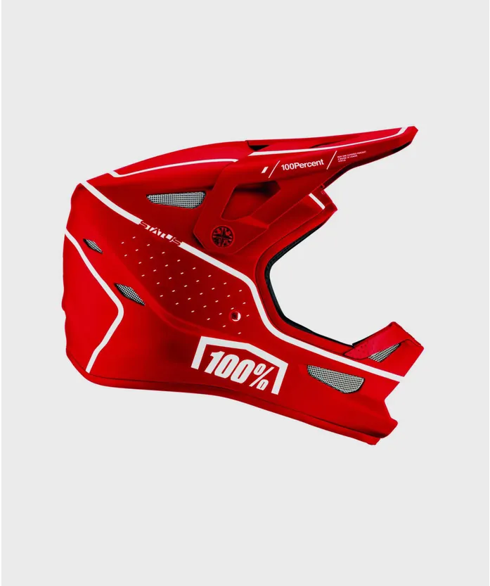 100% Status Helmet -  Dreamflow Red XL