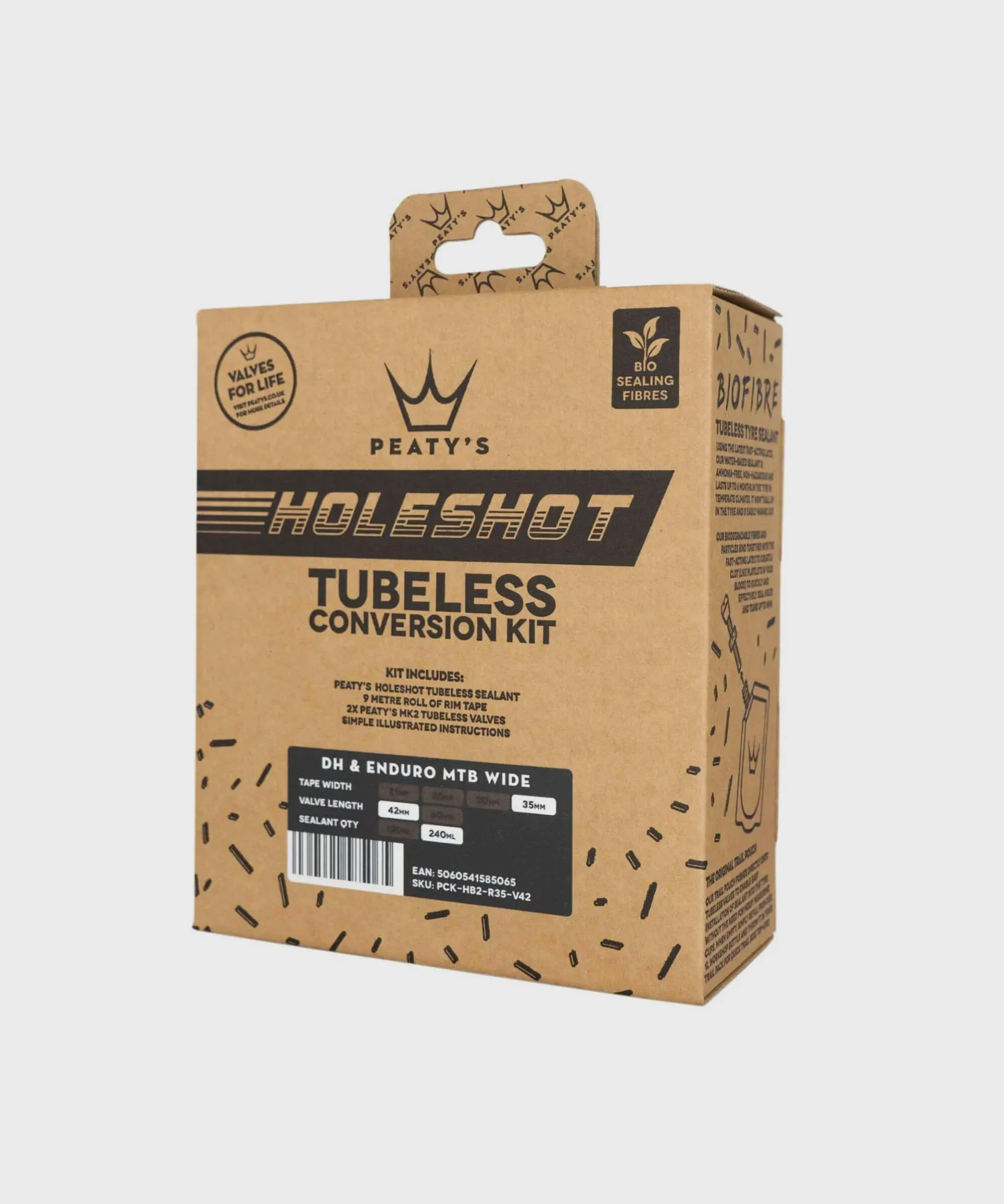 Peaty's Holeshot Tubeless Conversion Kit