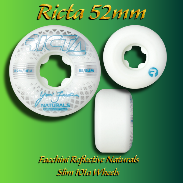 Ricta 52mm Facchini Reflective Naturals Slim 101a Wheels
