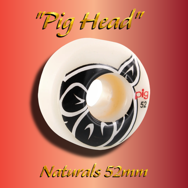 Pig Head Natural 52mm