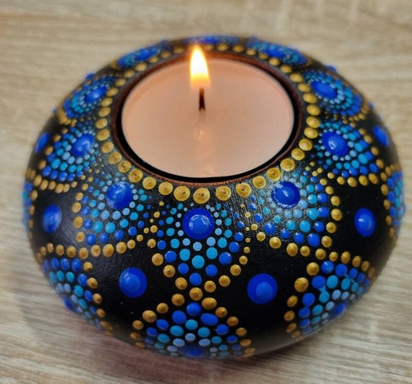 Theelicht Infinity Leafs