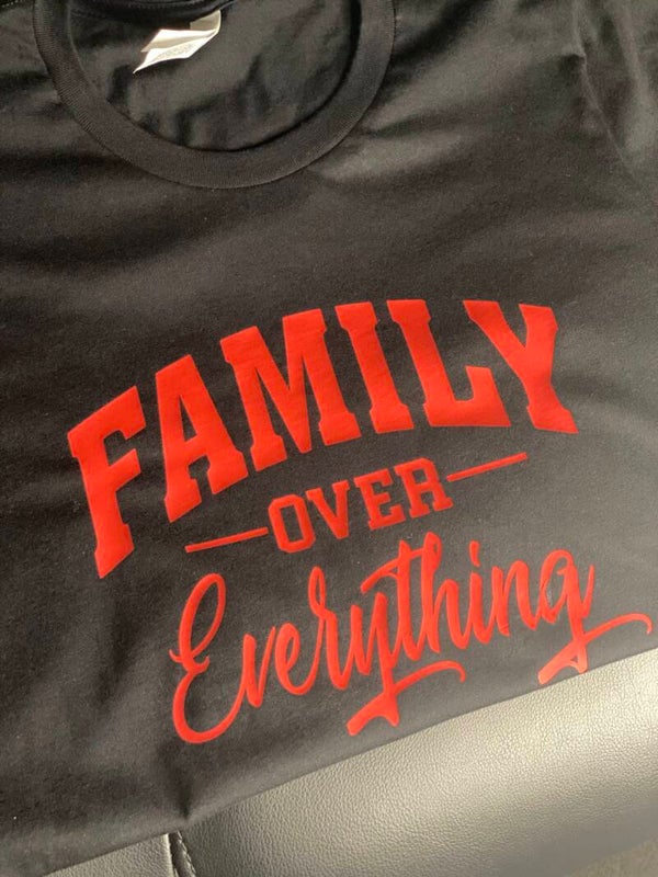 UNISEX T SHIRT | Family Over Everything