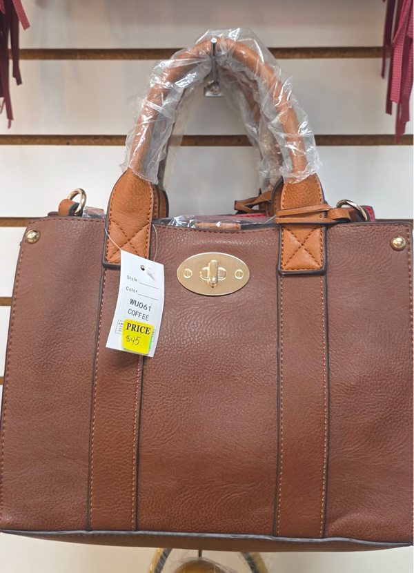 Brown two in one purses