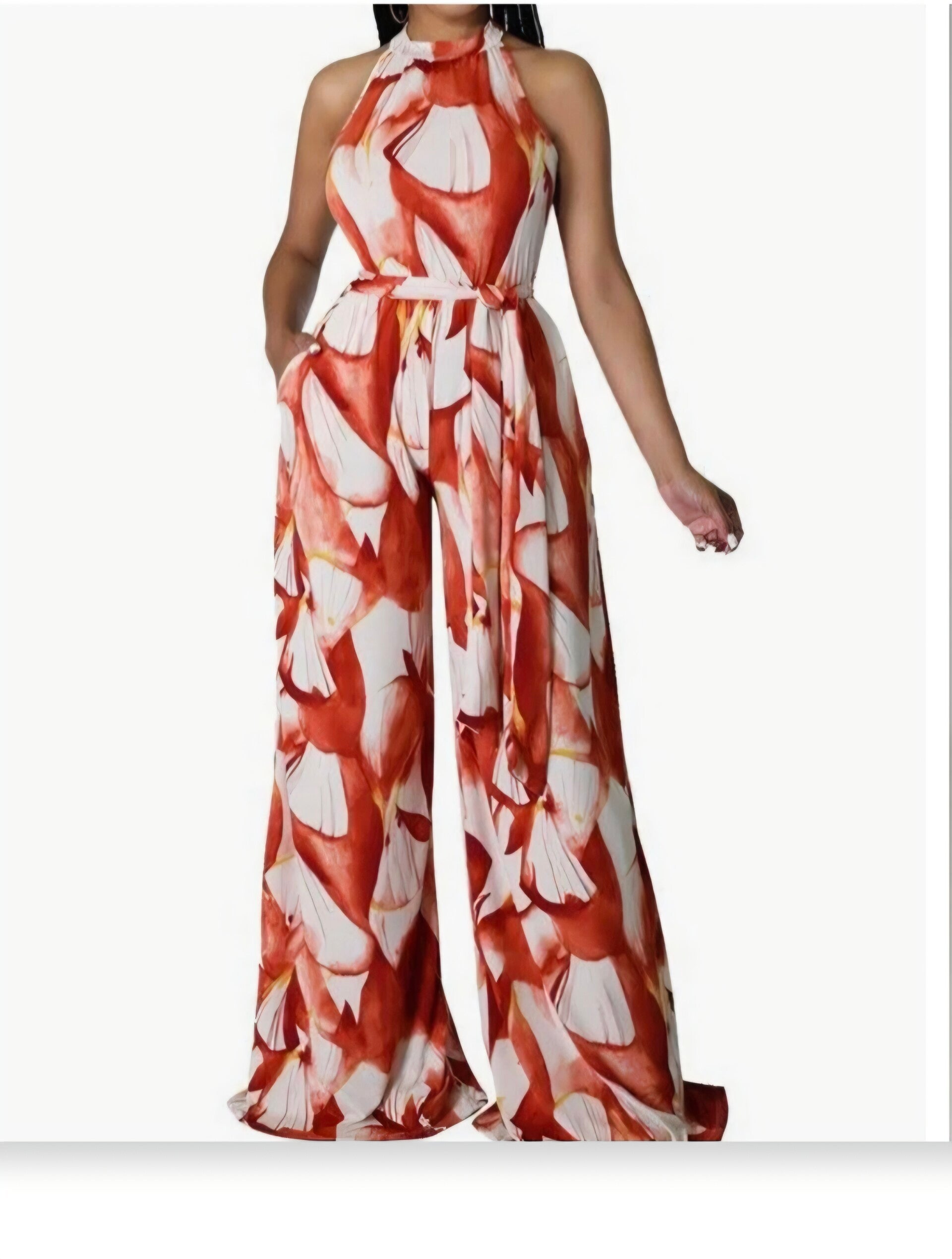 Red and orange Jumpsuit