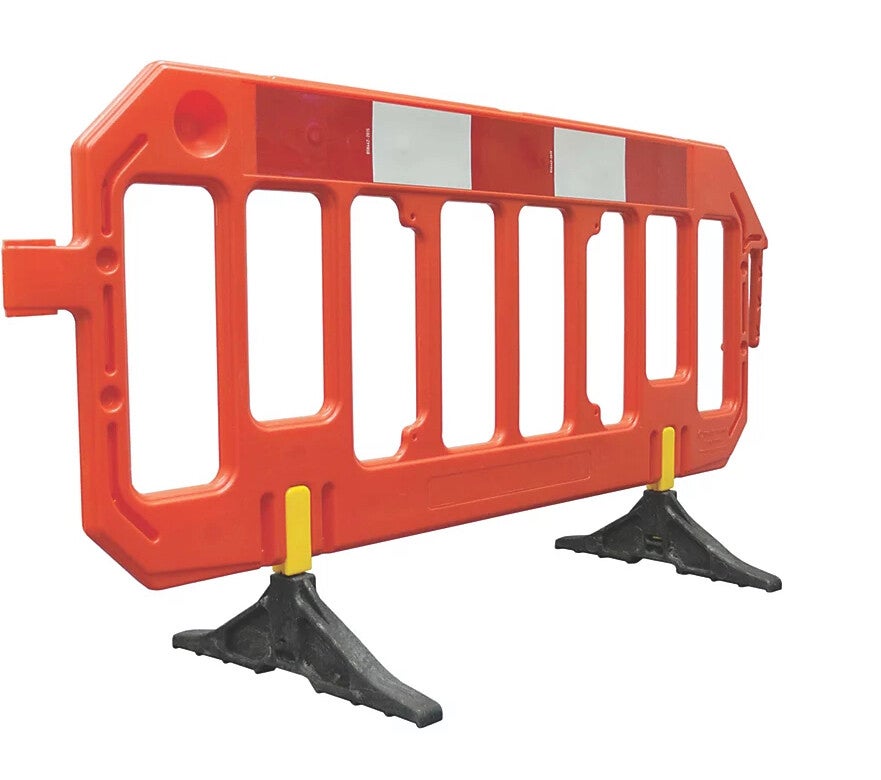 MELBA SWINTEX 2GATEBAR2.00 TRAFFIC & PEDESTRIAN BARRIER ORANGE 2000MM