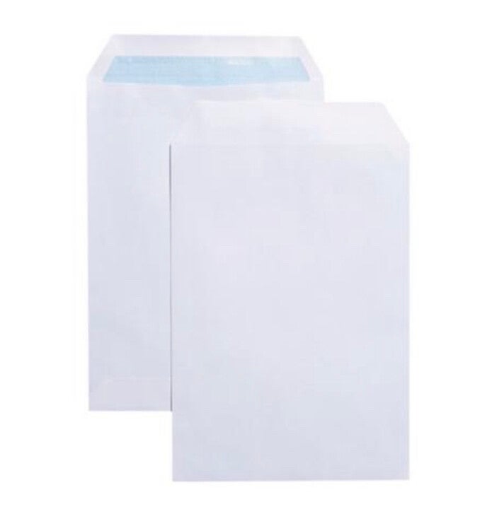 Q-Connect C5 Envelopes Pocket Self Seal 90gsm White