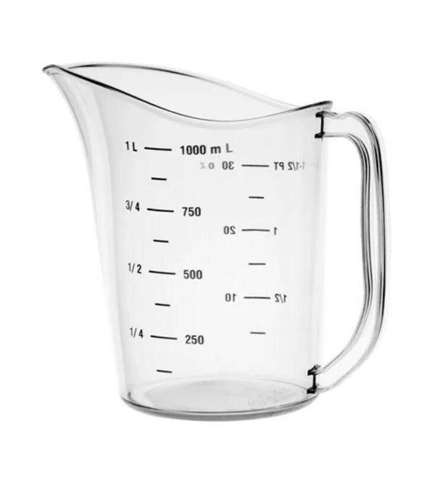 Vogue Polycarbonate Measuring Jug 1Ltr