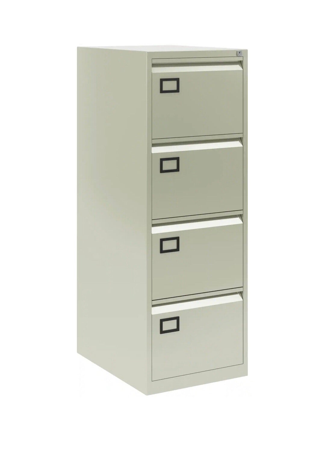 Bisley AOC Steel Filing Cabinet 4 Drawers Lockable