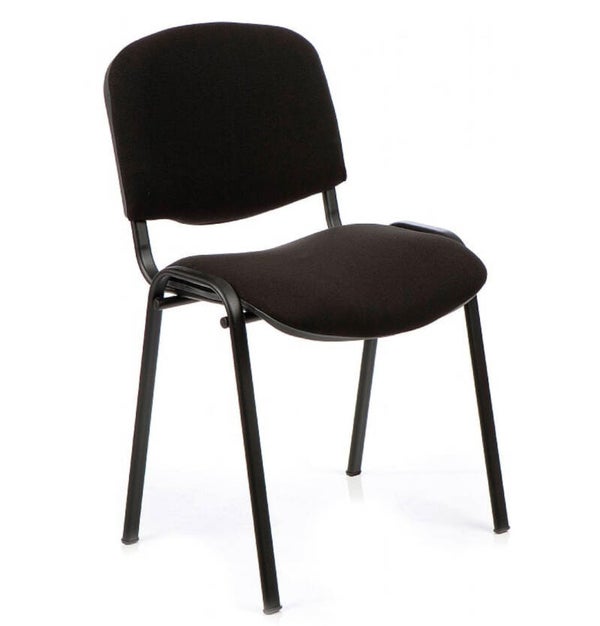 SwiftStack Black Frame Stacking Conference Chairs