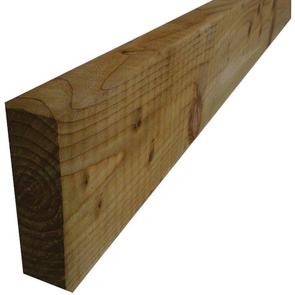 Sawn Treated Easi Edge 175 x 47mm (7" x 2") Kiln Dried C16 3.6m