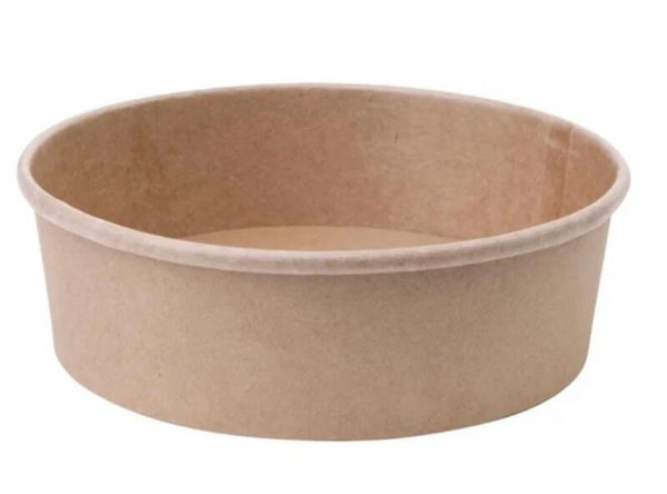 Fiesta Compostable Round Kraft Salad Bowls