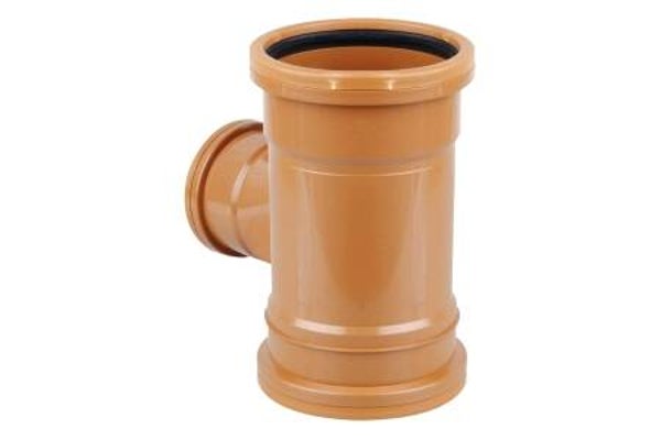 OsmaDrain Double Socket Unequal Junction 87.5° 110x160mm