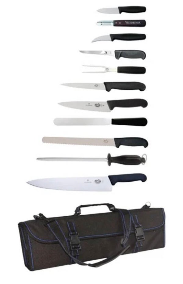 Victorinox 11 Piece Knife Set with Wallet