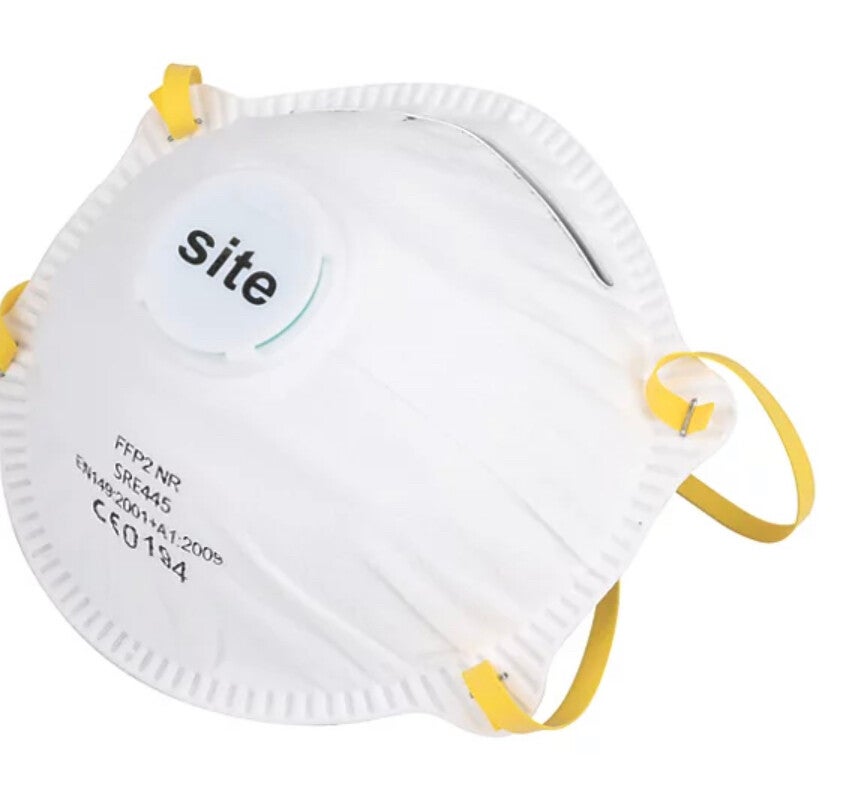 SITE MOULDED VALVED MASK P2