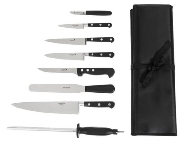 Deglon Sabatier 8 Piece Chef Knife Set