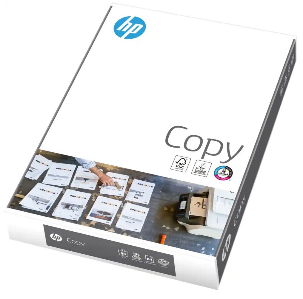 HP Copy A4 Printer Paper 80 gsm Matt White 500 Sheets