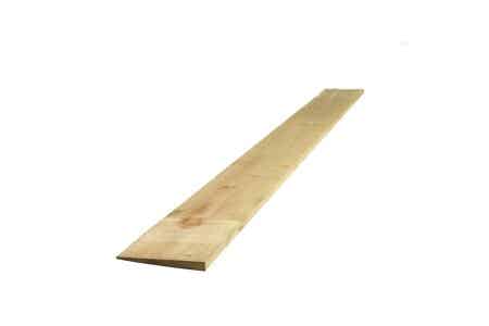 22mm x 100mm x 1.8m Green Treated Featheredge Fencing Board