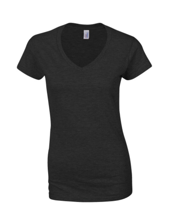 Uneek Ladies Classic V-Neck T-Shirt