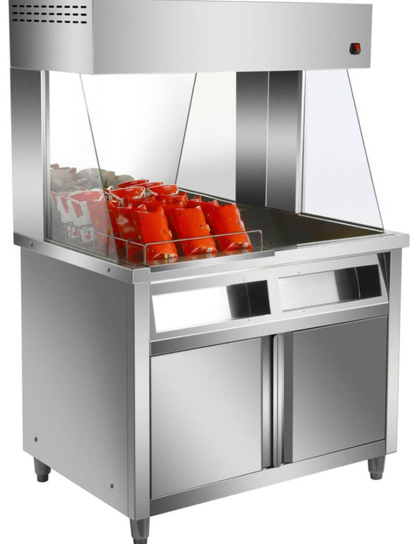 Chips Scuttle/Dump Bagging & Warming Station