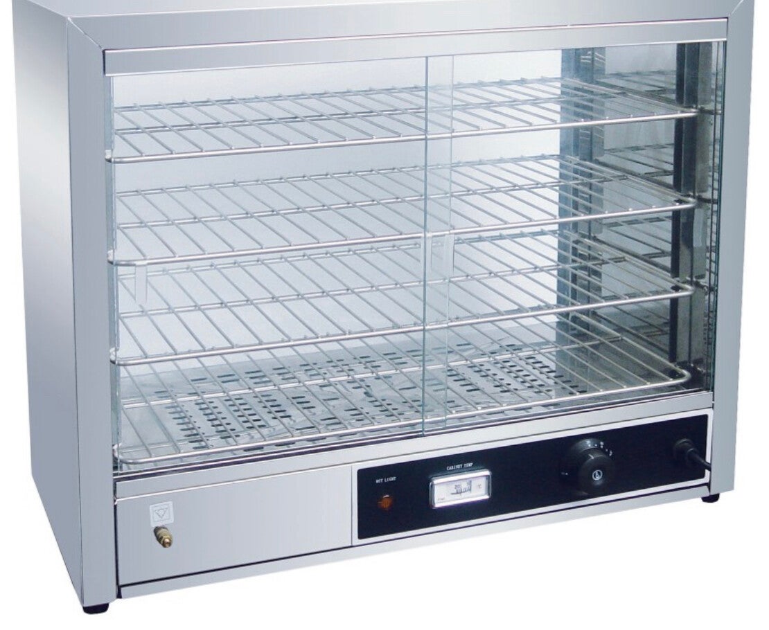 Commercial Hot display case Pie warmer 4 shelves Countertop
