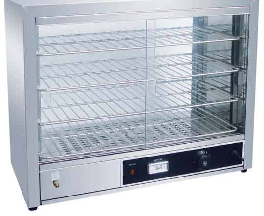 Commercial Hot display case Pie warmer 4 shelves Countertop