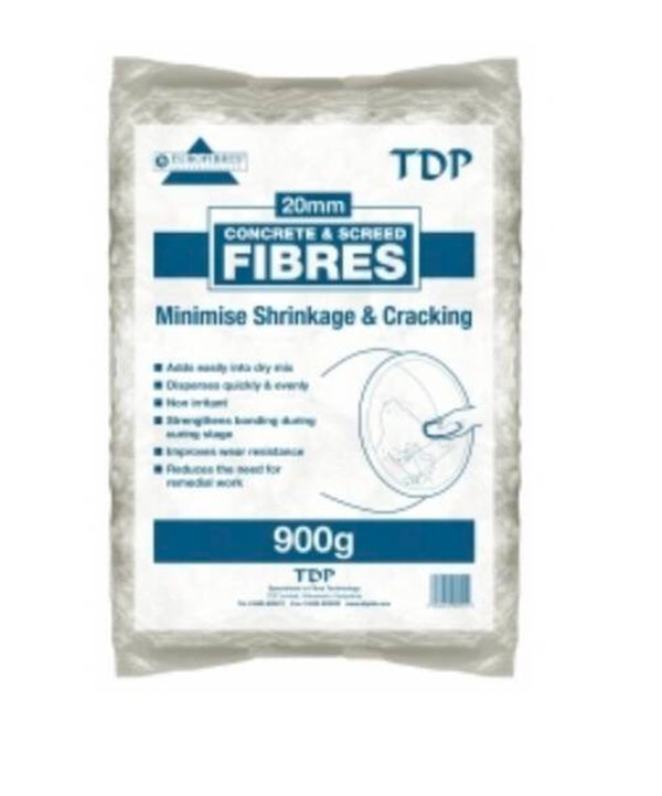 TDP 20mm Fibres for Screed and Concrete 900g