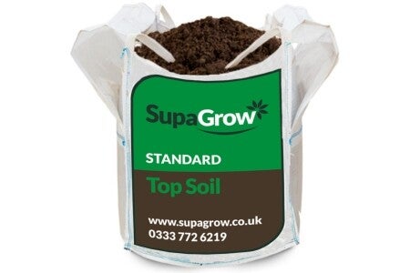 SupaGrow Standard Topsoil Bulk Bag 600L
