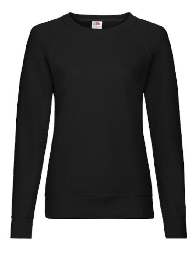 Fruit Of The Loom Women's Lightweight Raglan Sweatshirt