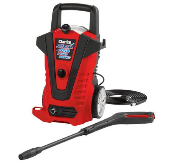 CLARKE JETSTAR 1950 1600W PRESSURE WASHER 134BAR (1950PSI)