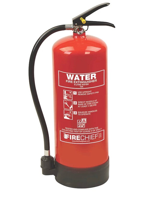 FIRECHIEF CXW6 WATER FIRE EXTINGUISHER 6LTR