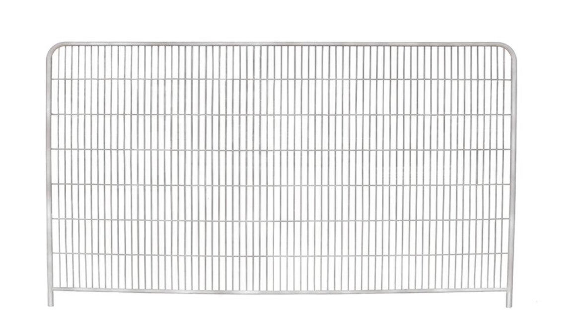Standard Anti-Climb Temporary Fence 2M Panel Heras Fencing - Round Top 2M High